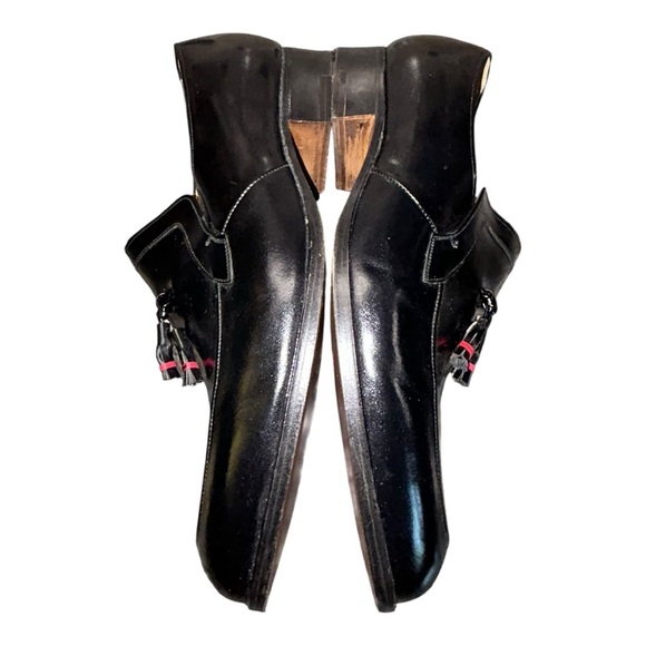 Vintage Travelers for Sibley’s  Men's Black Leather Loafers size 6.5 men’s - Picture 5 of 16